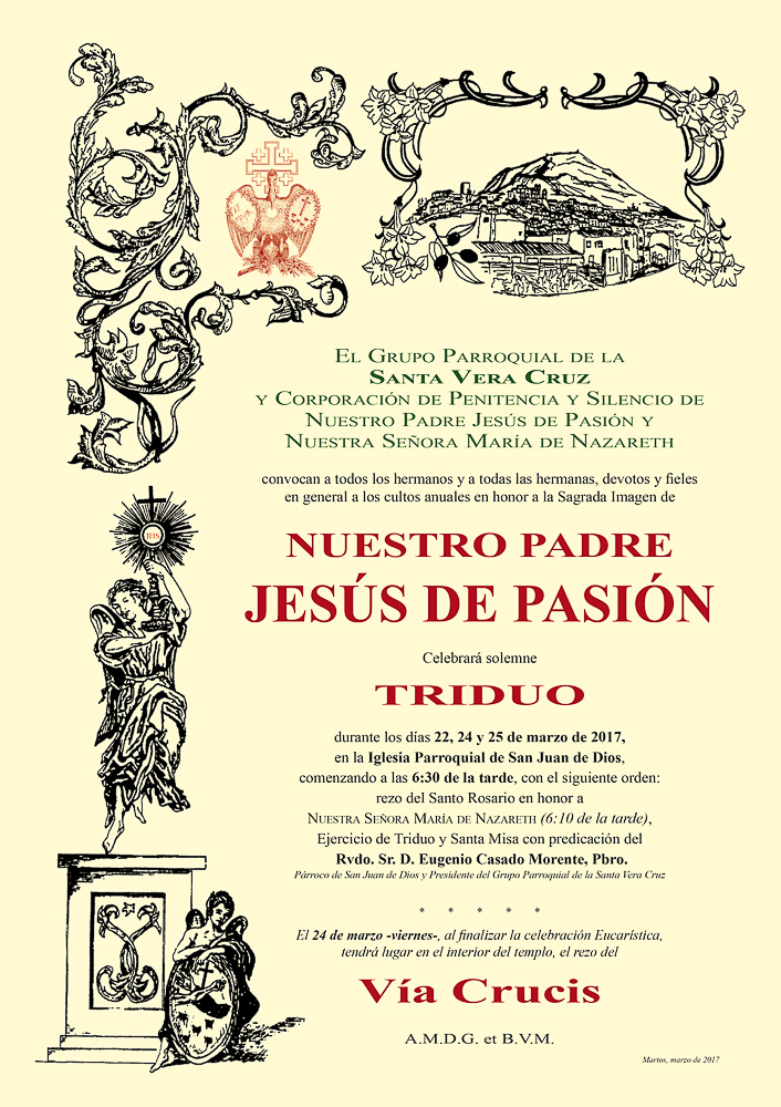 2017 Triduo Jesús de Pasión